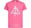 Kids T-shirt Deathly Hallows symbol heliconia фото