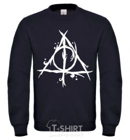 Sweatshirt Deathly Hallows symbol black фото