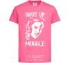 Kids T-shirt Shut up Muggle heliconia фото