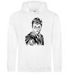 Men`s hoodie Just Harry Potter White фото