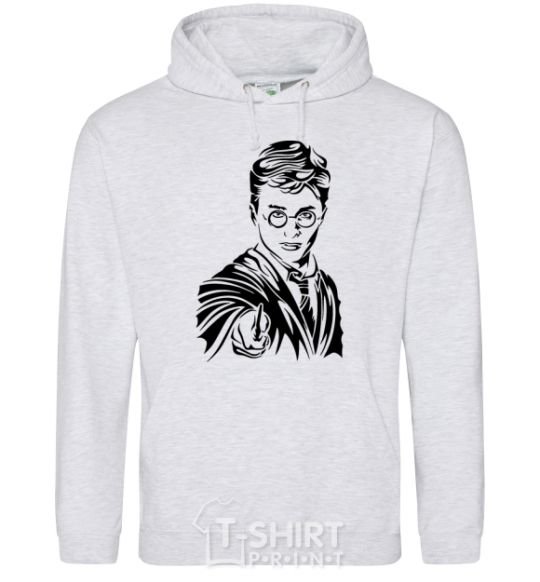 Men`s hoodie Just Harry Potter sport-grey фото