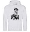 Men`s hoodie Just Harry Potter sport-grey фото