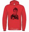 Men`s hoodie Just Harry Potter bright-red фото