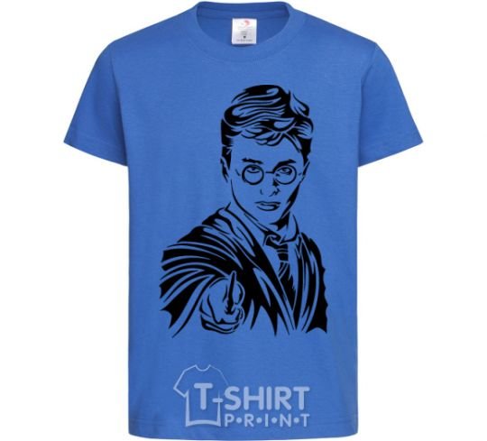 Kids T-shirt Just Harry Potter royal-blue фото