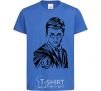 Kids T-shirt Just Harry Potter royal-blue фото