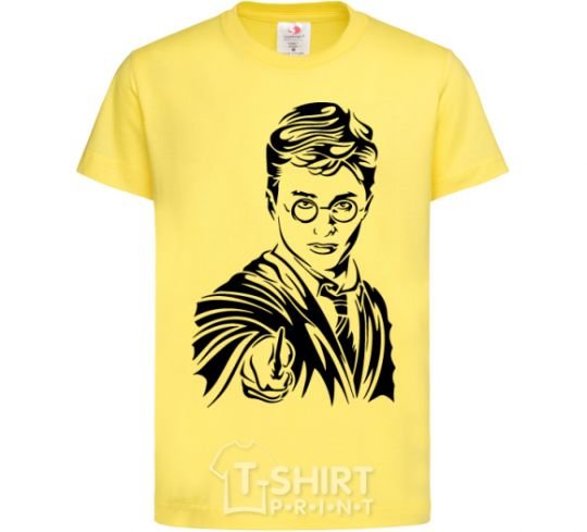 Kids T-shirt Just Harry Potter cornsilk фото