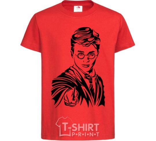 Kids T-shirt Just Harry Potter red фото