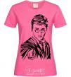 Женская футболка Just Harry Potter Ярко-розовый фото