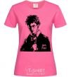 Женская футболка Harry Potter black Ярко-розовый фото