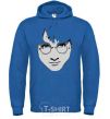 Men`s hoodie Harry Potter's face royal фото