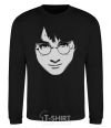 Sweatshirt Harry Potter's face black фото