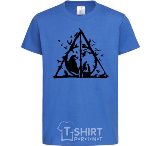 Kids T-shirt Deadly relics legend royal-blue фото