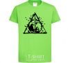 Kids T-shirt Deadly relics legend orchid-green фото