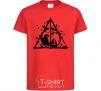 Kids T-shirt Deadly relics legend red фото