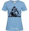 Women's T-shirt Deadly relics legend sky-blue фото