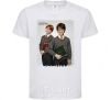 Kids T-shirt Harry and Ron White фото