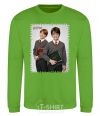 Sweatshirt Harry and Ron orchid-green фото