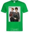 Men's T-Shirt Harry and Ron kelly-green фото