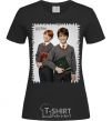 Women's T-shirt Harry and Ron black фото