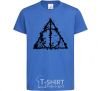 Kids T-shirt Deadly relics of the splash royal-blue фото