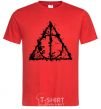 Men's T-Shirt Deadly relics of the splash red фото