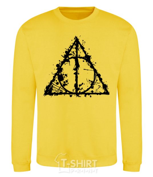 Sweatshirt Deadly relics of the splash yellow фото