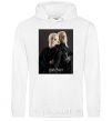 Men`s hoodie Draco Malfoy and his father White фото