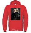 Men`s hoodie Draco Malfoy and his father bright-red фото