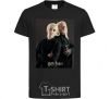 Kids T-shirt Draco Malfoy and his father black фото