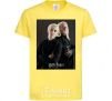Kids T-shirt Draco Malfoy and his father cornsilk фото
