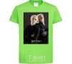 Kids T-shirt Draco Malfoy and his father orchid-green фото