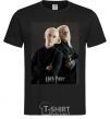 Men's T-Shirt Draco Malfoy and his father black фото