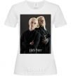 Women's T-shirt Draco Malfoy and his father White фото