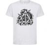 Kids T-shirt Deadly relics of the peony White фото