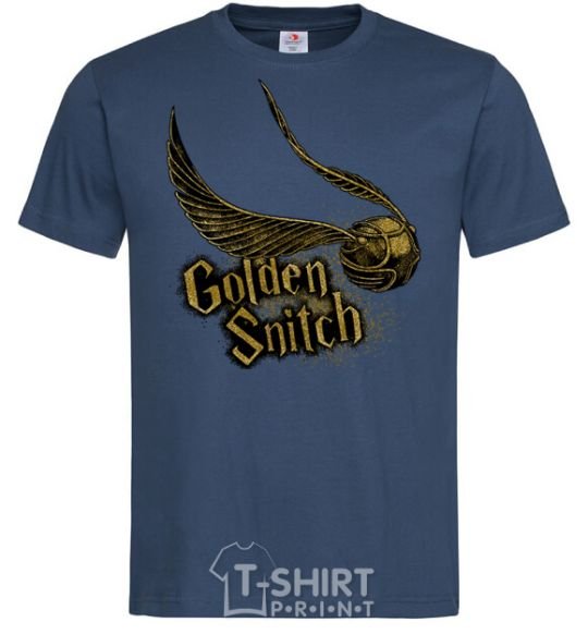 Men's T-Shirt Golden Snitch navy-blue фото