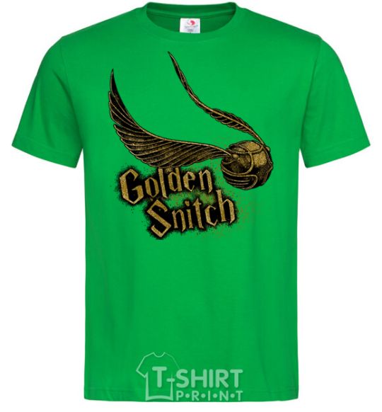 Men's T-Shirt Golden Snitch kelly-green фото