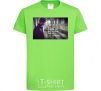 Kids T-shirt Grow to be orchid-green фото