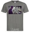 Men's T-Shirt Grow to be dark-grey фото