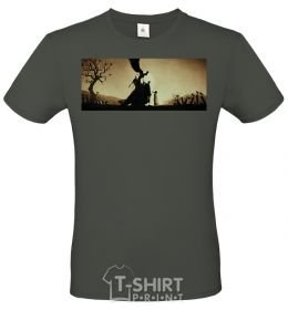 Men's T-Shirt Deathly Hallows excerpt millennial-khaki фото