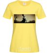 Women's T-shirt Deathly Hallows excerpt cornsilk фото