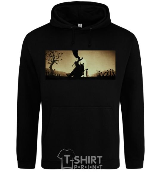 Men`s hoodie Deathly Hallows excerpt black фото