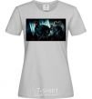 Women's T-shirt Harry Potter deadly relics grey фото