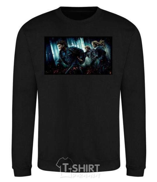 Sweatshirt Harry Potter deadly relics black фото