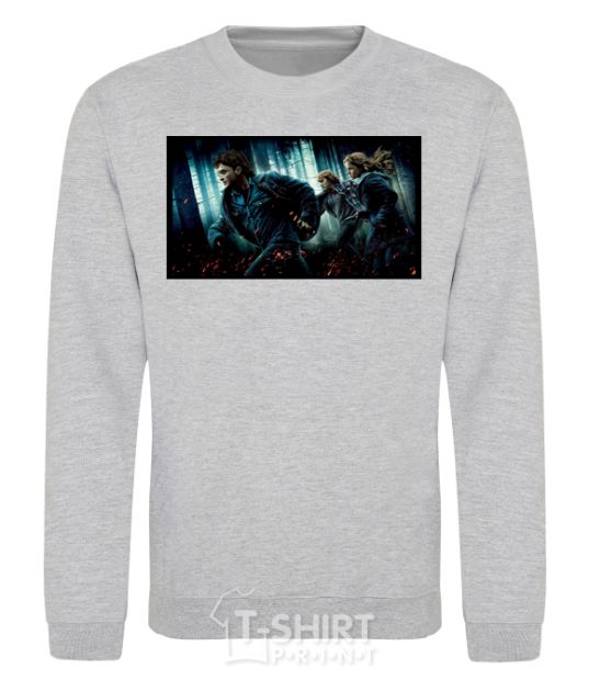 Sweatshirt Harry Potter deadly relics sport-grey фото