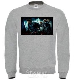 Sweatshirt Harry Potter deadly relics sport-grey фото