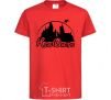 Kids T-shirt Hogwarts fun red фото