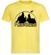 Men's T-Shirt Hogwarts fun cornsilk фото