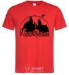 Men's T-Shirt Hogwarts fun red фото