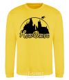 Sweatshirt Hogwarts fun yellow фото