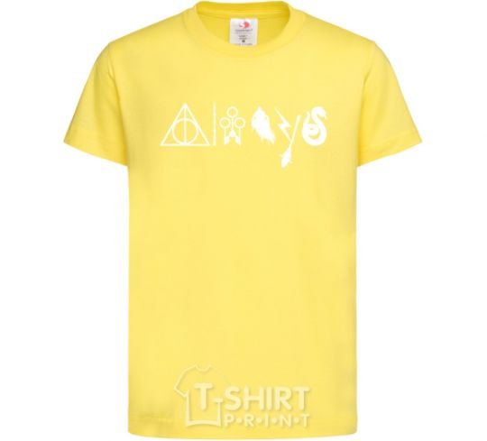 Kids T-shirt Always HP cornsilk фото